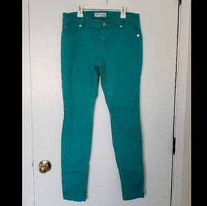 Express Skinny Jean - Teal